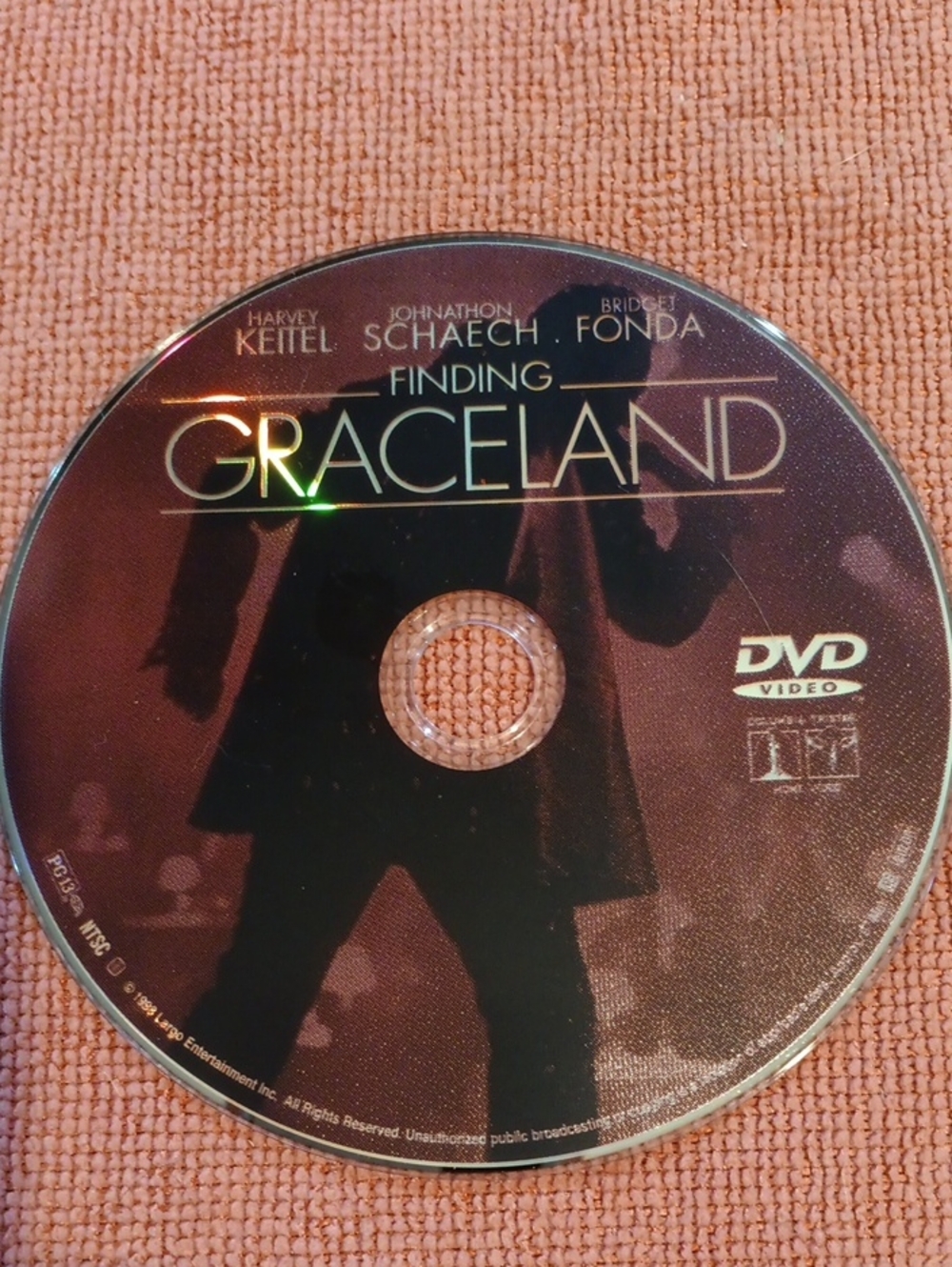 3/$6 Finding Graceland DVD *NO CASE*